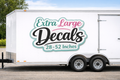 extra large custom decals
