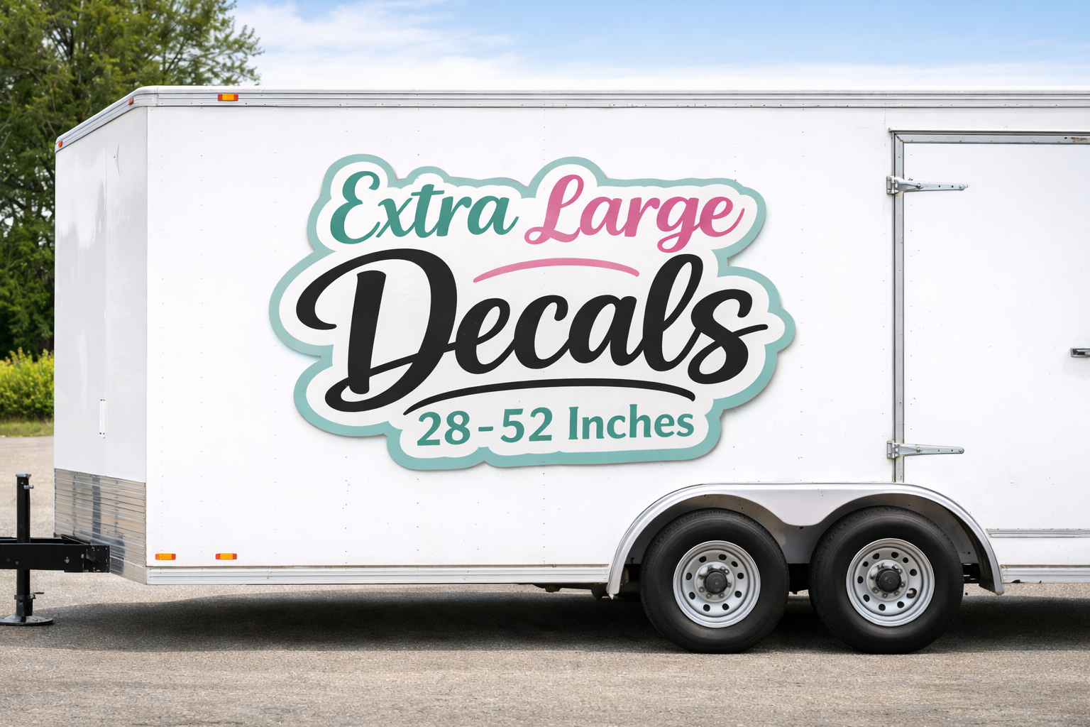 extra large custom decals