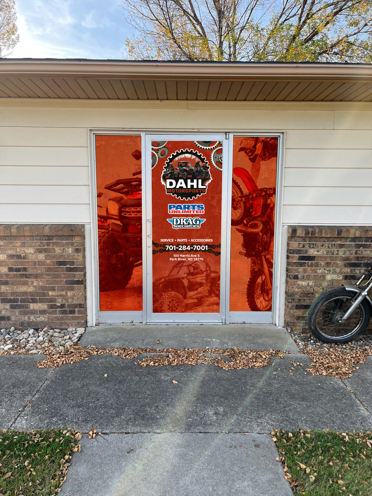 Custom Perforated Window Decals