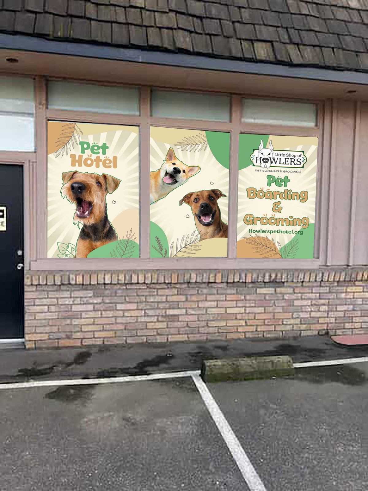Custom Perforated Window Decals