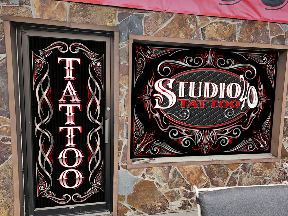 Custom Perforated Window Decals