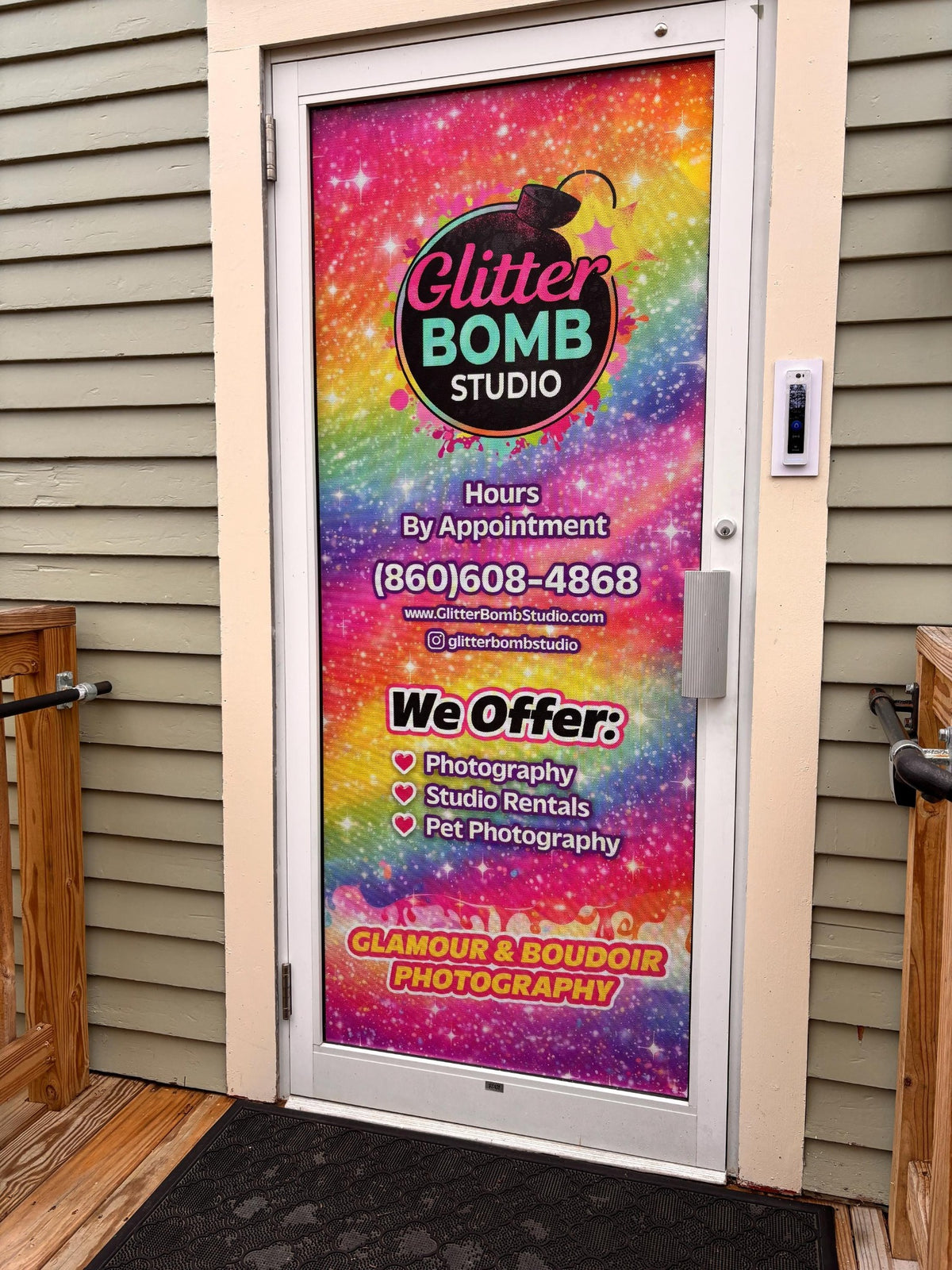 Custom Perforated Window Decals