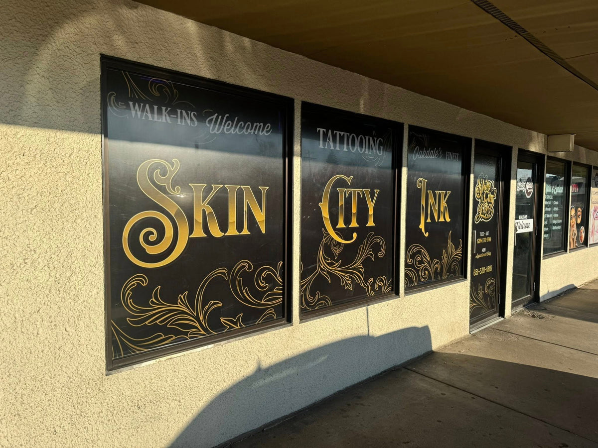 Custom Perforated Window Decals