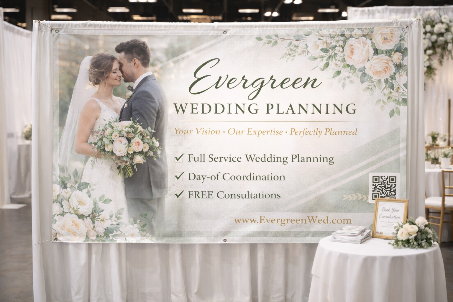Wedding Banners and Backdrops