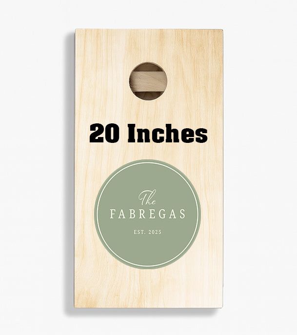 Wedding Decals for Cornhole Boards